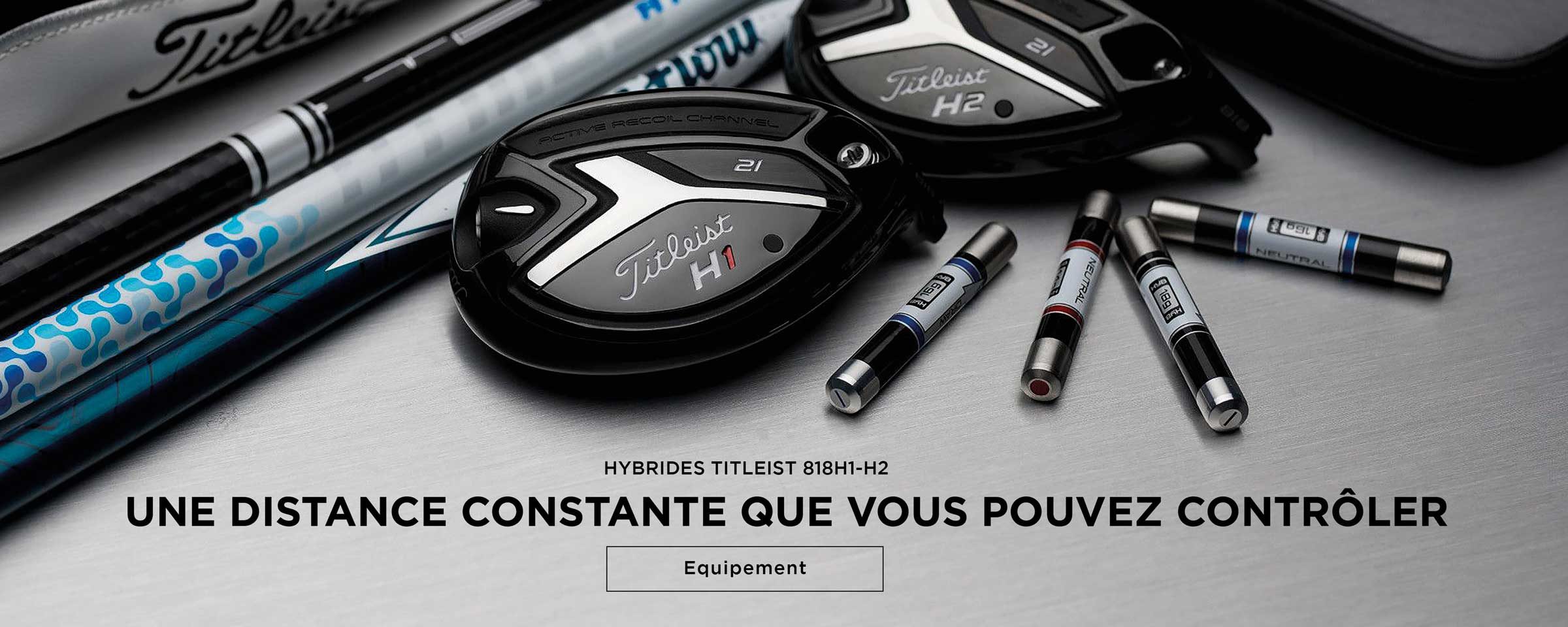 Hybrides Titleist 818H1-H2