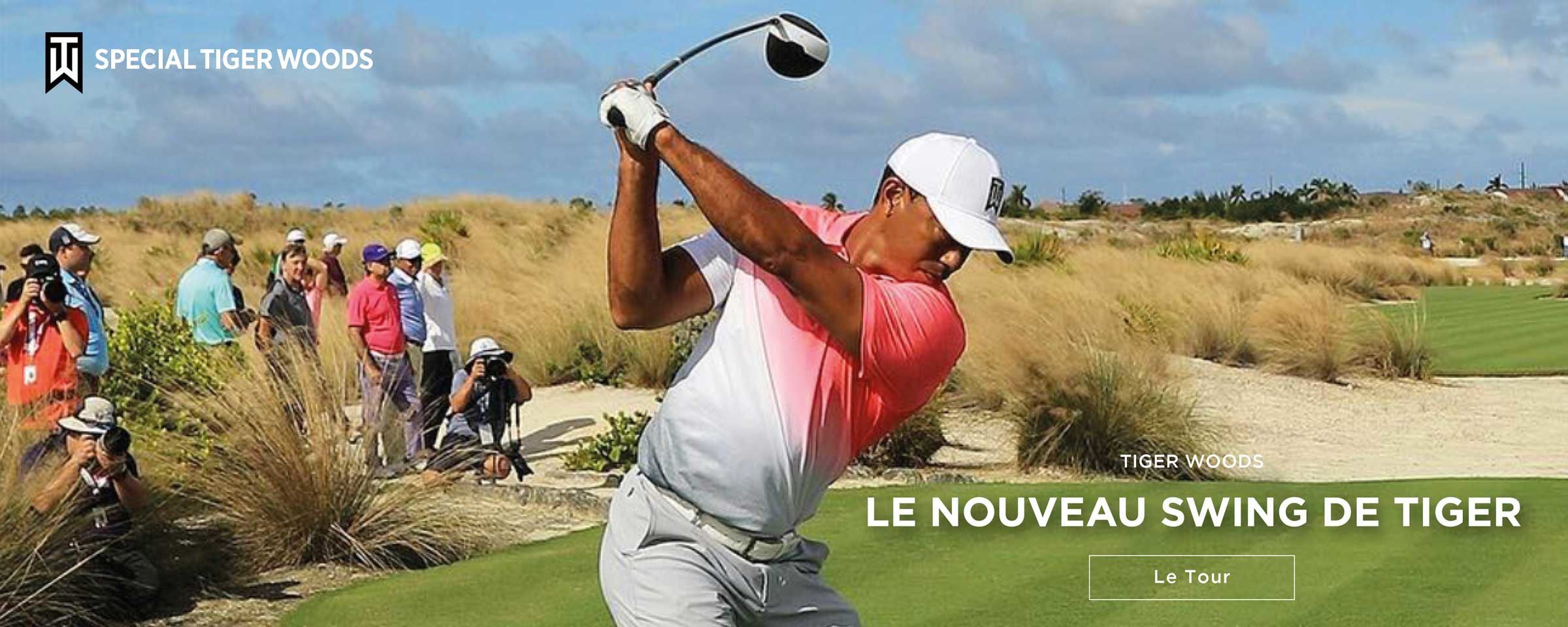 Le noveau swing de Tiger