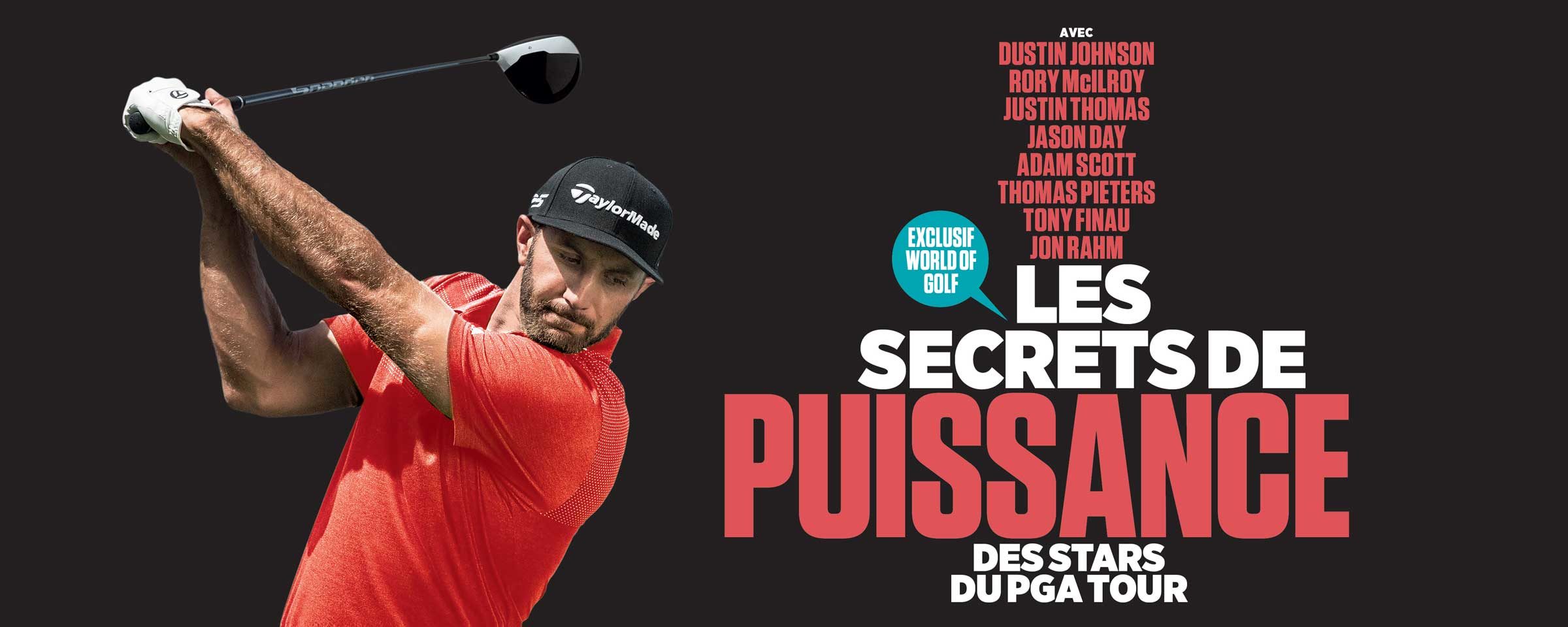 Les secrets de puissance des stars du PGA Tour