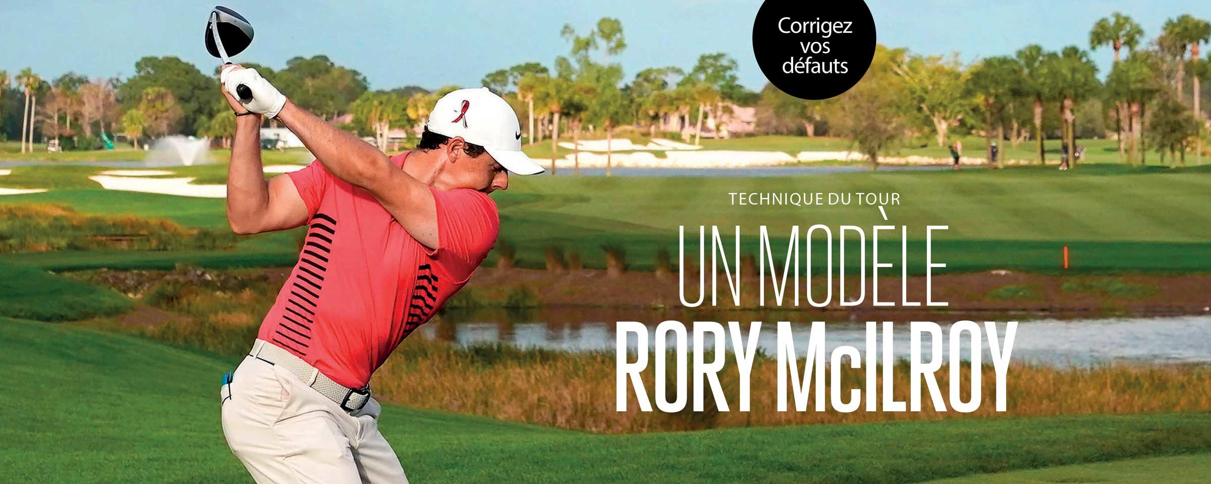 Un modèle Rory McIlroy