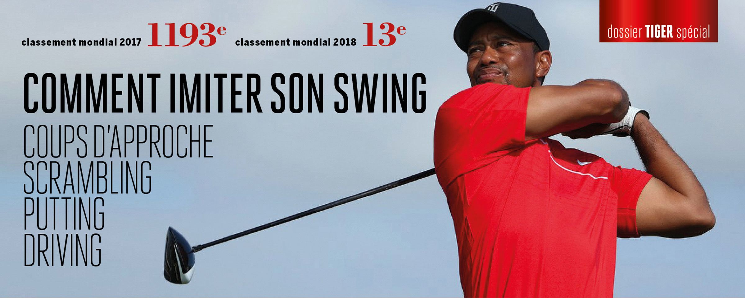 Comment imiter le swing de Tiger Woods