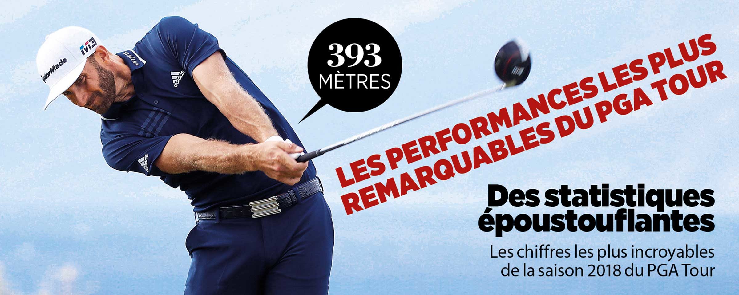 Dustin Johnson a envoyé une balle à 393 mètres au Sentry Tournament of Champions