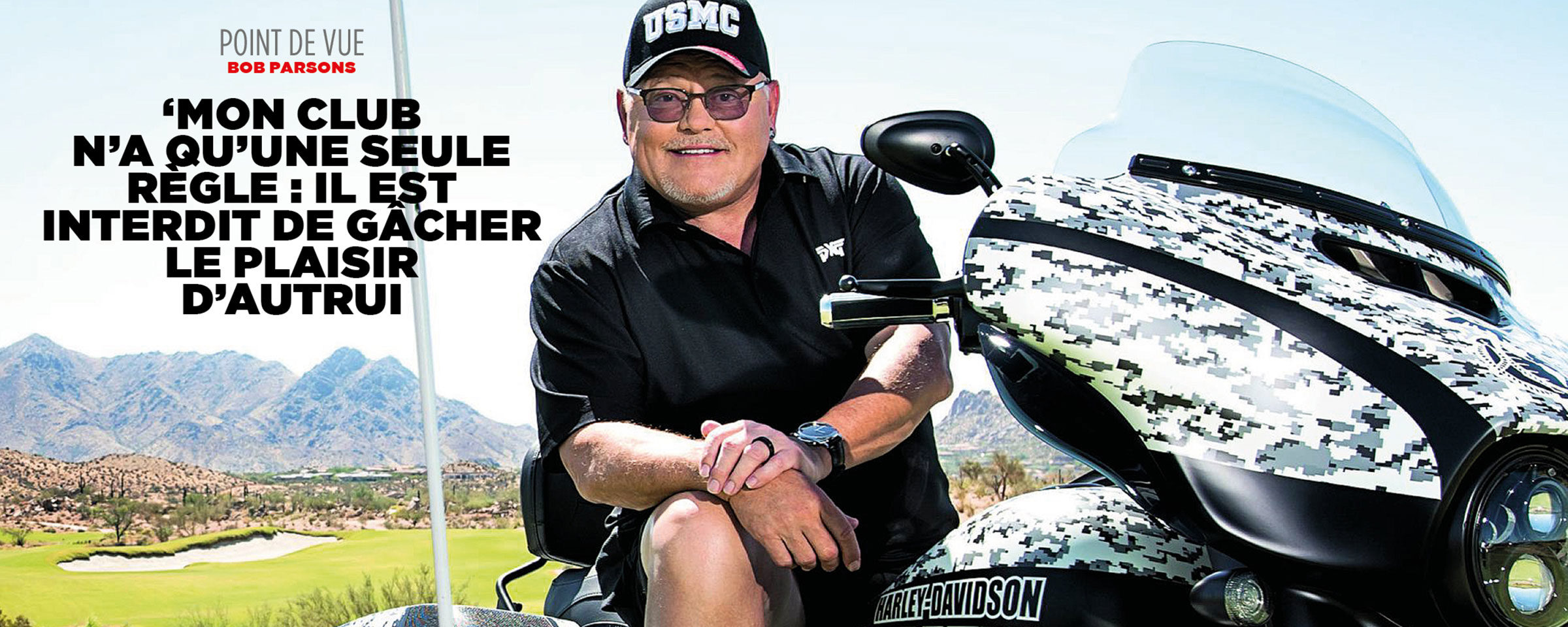 Point de vue : Bob PARSONS